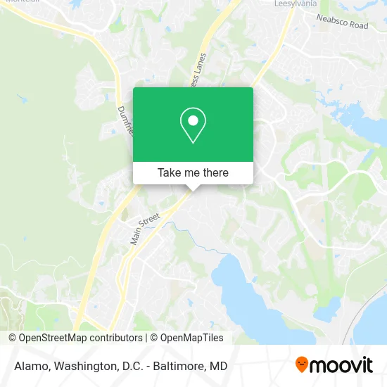 Alamo map