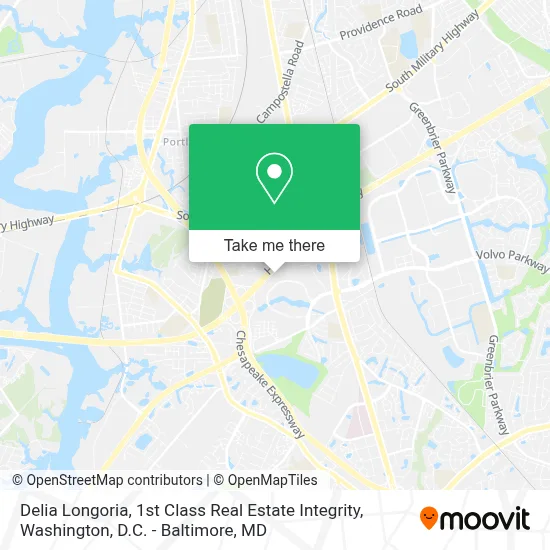 Delia Longoria, 1st Class Real Estate Integrity map