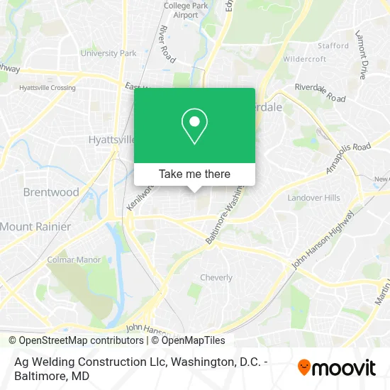 Ag Welding Construction Llc map
