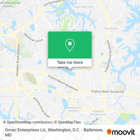 Gmac Enterprises Llc map