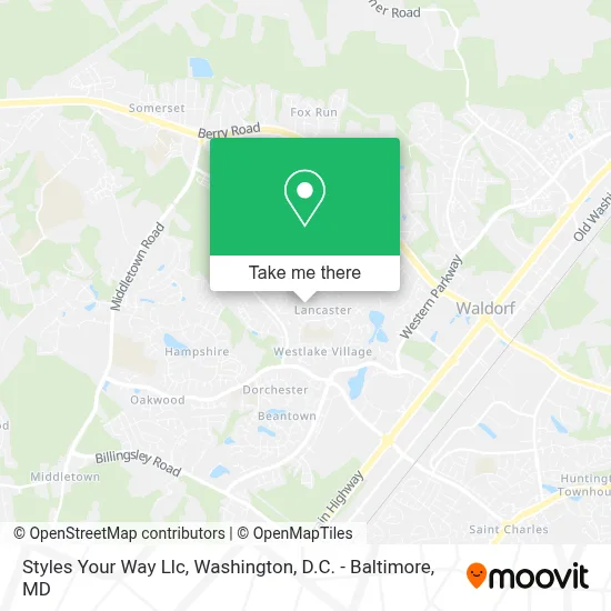 Styles Your Way Llc map