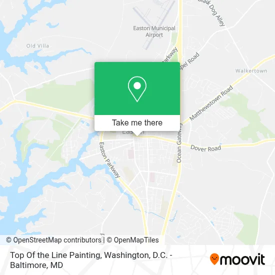 Top Of the Line Painting map