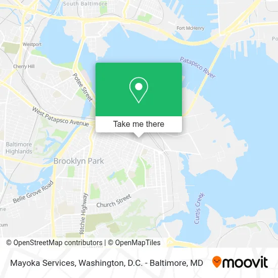 Mayoka Services map