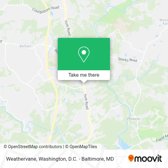 Weathervane map