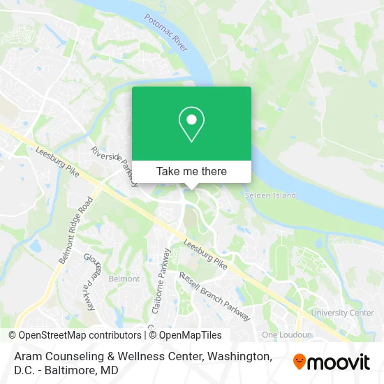 Aram Counseling & Wellness Center map