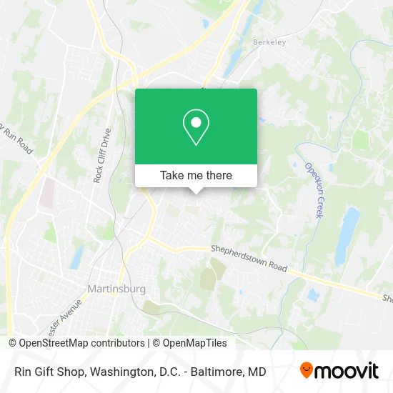 Rin Gift Shop map