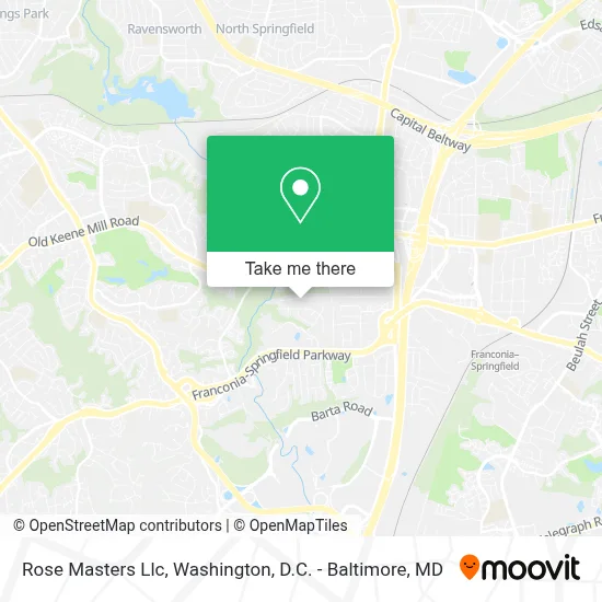 Rose Masters Llc map