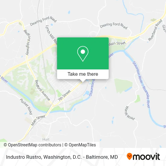 Industro Rustro map
