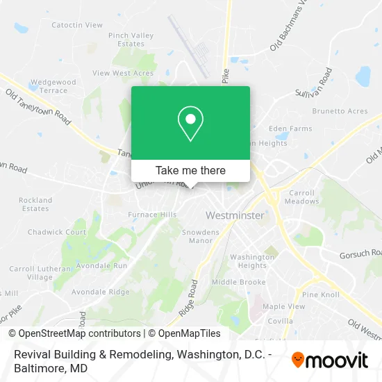 Revival Building & Remodeling map