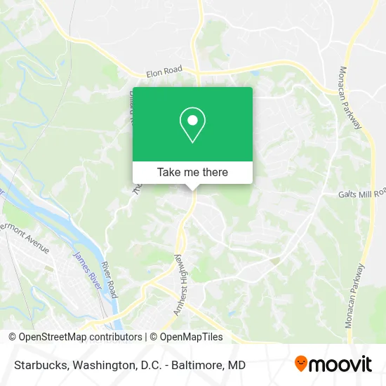 Starbucks map