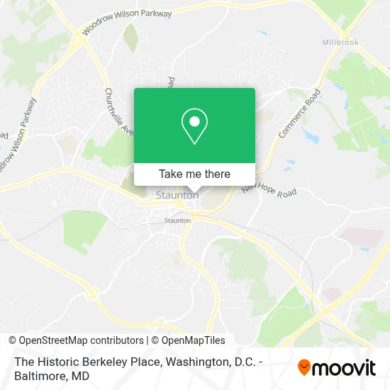The Historic Berkeley Place map