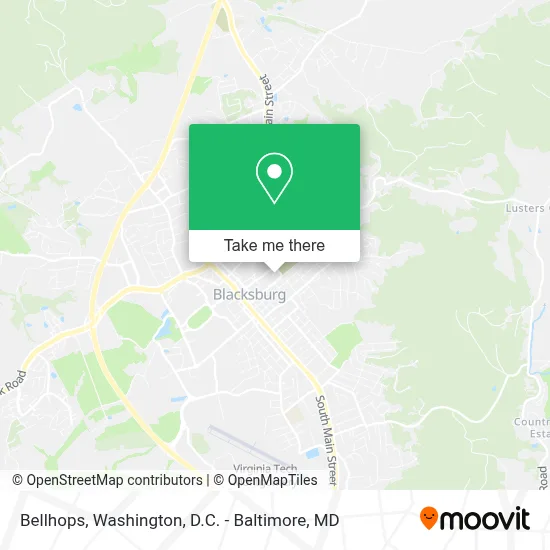 Bellhops map