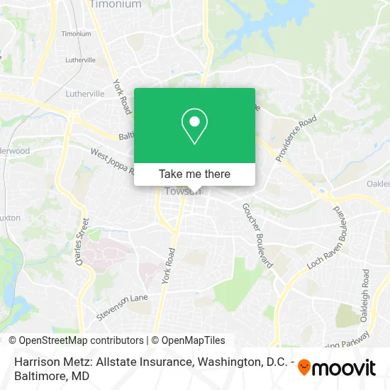 Harrison Metz: Allstate Insurance map