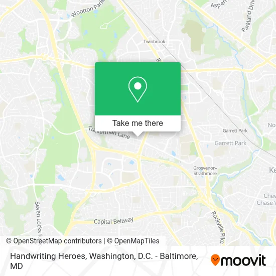Handwriting Heroes map