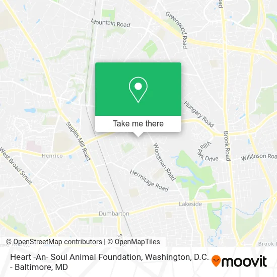 Heart -An- Soul Animal Foundation map