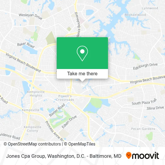 Jones Cpa Group map