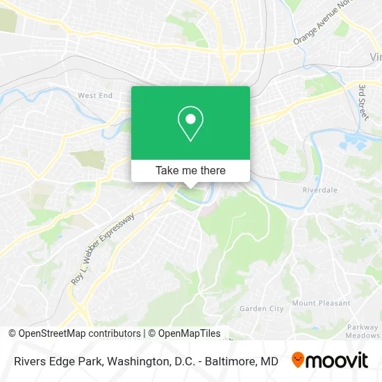 Rivers Edge Park map