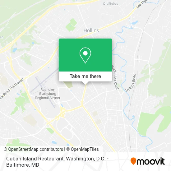 Cuban Island Restaurant map