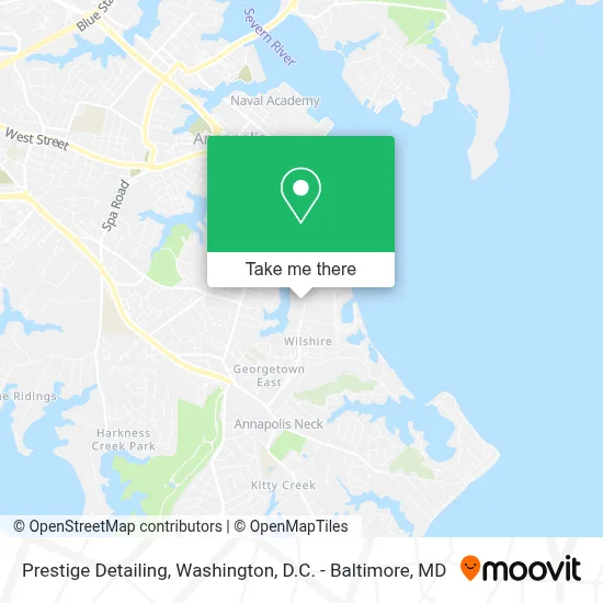 Prestige Detailing map