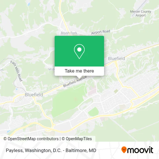 Payless map
