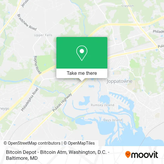 Bitcoin Depot - Bitcoin Atm map