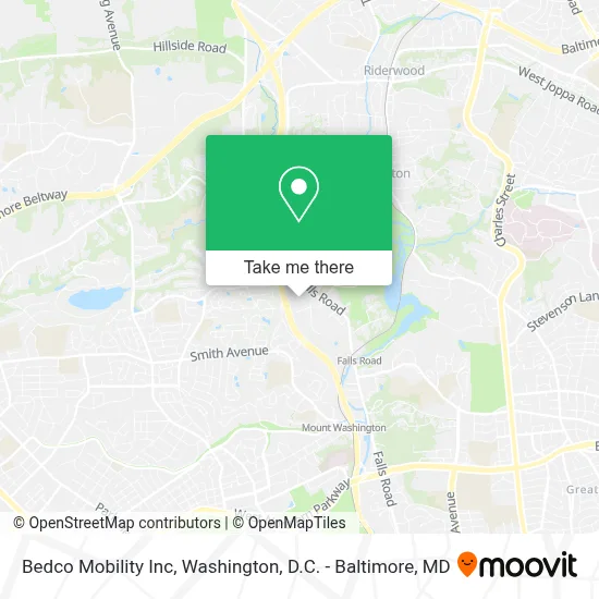 Bedco Mobility Inc map