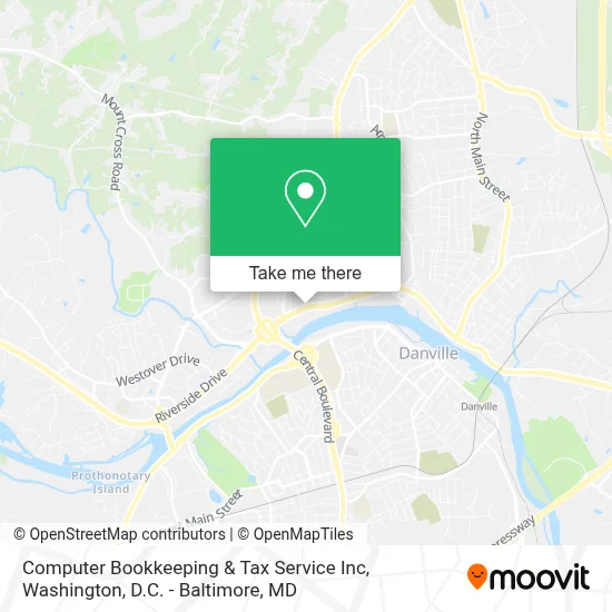 Computer Bookkeeping & Tax Service Inc map