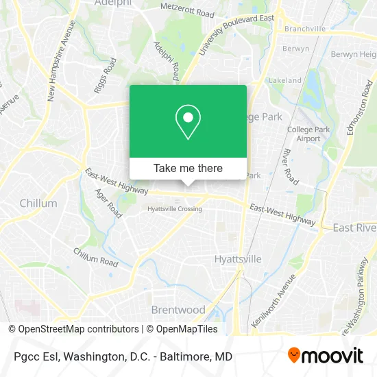 Pgcc Esl map