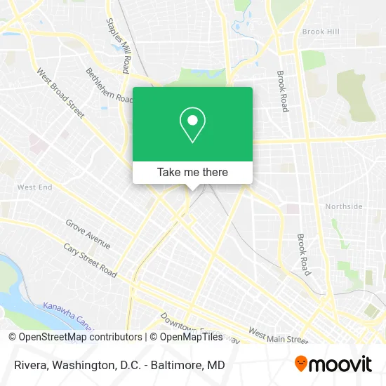 Rivera map