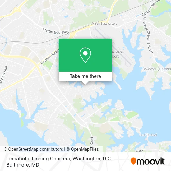 Finnaholic Fishing Charters map