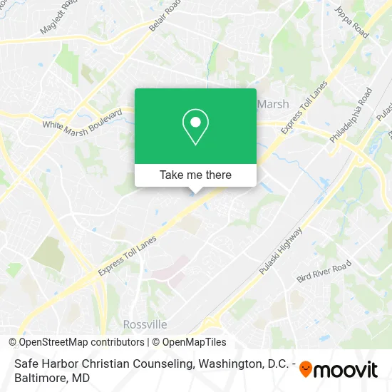 Safe Harbor Christian Counseling map