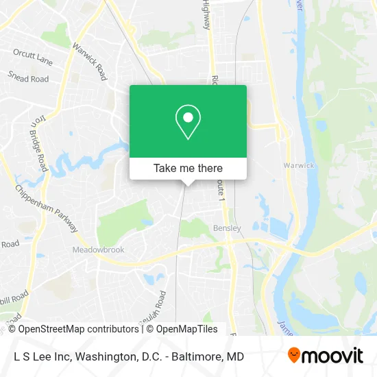 L S Lee Inc map