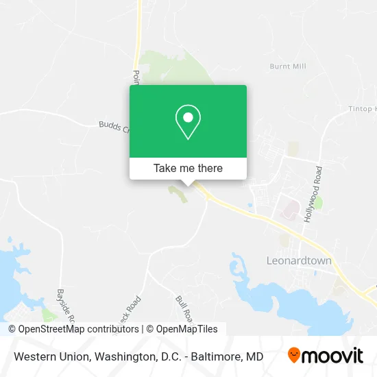 Western Union map