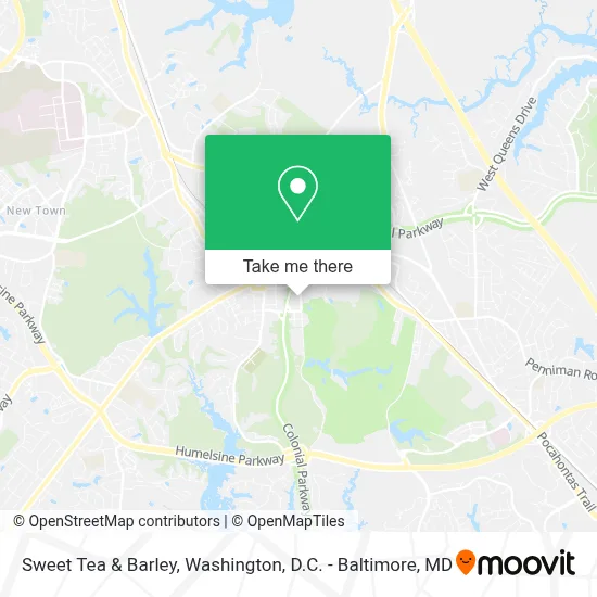 Sweet Tea & Barley map