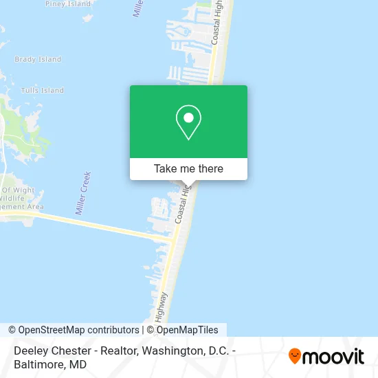 Deeley Chester - Realtor map