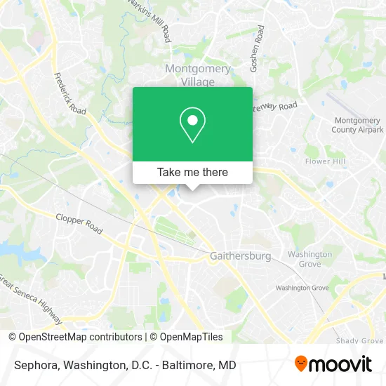 Sephora map