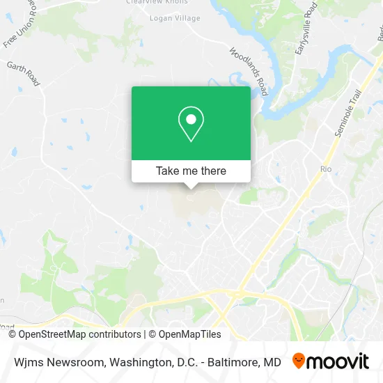 Wjms Newsroom map