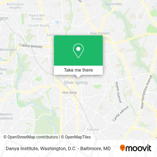 Danya Institute map