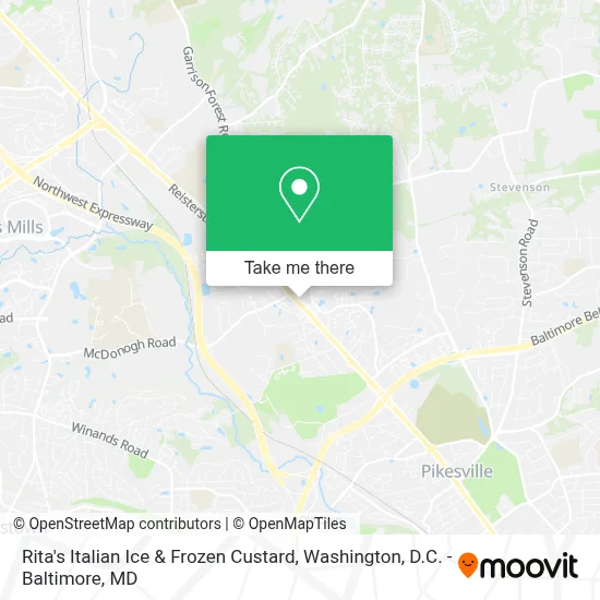 Rita's Italian Ice & Frozen Custard map