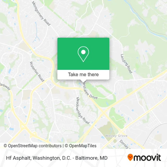 Hf Asphalt map