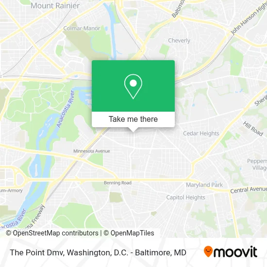The Point Dmv map