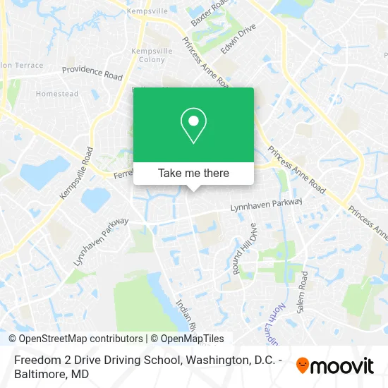 Freedom 2 Drive Driving School map