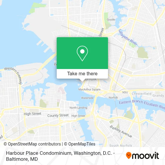 Harbour Place Condominium map