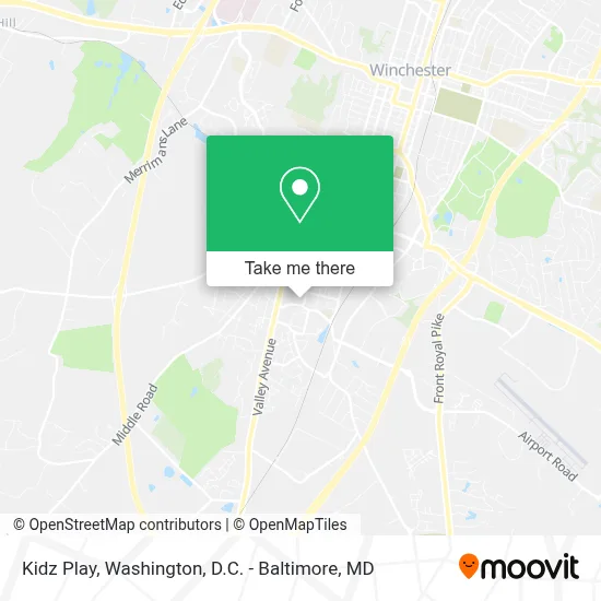 Kidz Play map