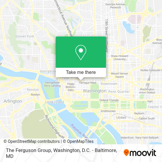The Ferguson Group map