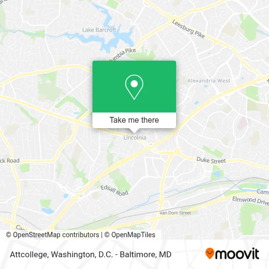 Attcollege map