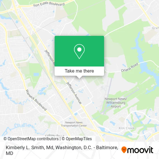 Kimberly L. Smith, Md map