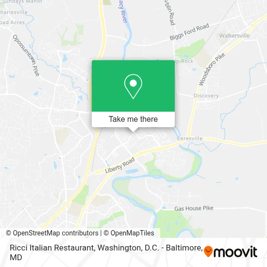 Ricci Italian Restaurant map