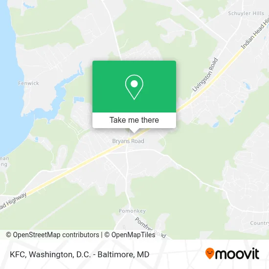 Kfc map
