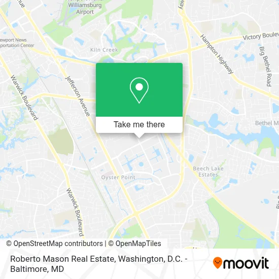 Roberto Mason Real Estate map